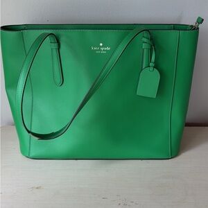 Kate Spade Vibrant Green Tote